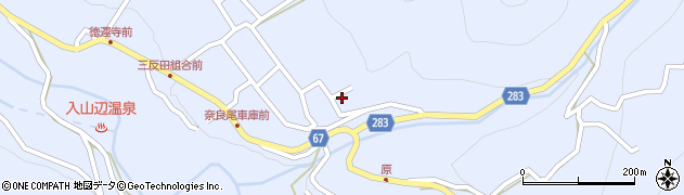 長野県松本市入山辺4717周辺の地図