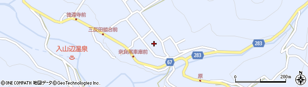 長野県松本市入山辺4730周辺の地図