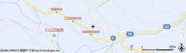 長野県松本市入山辺4791周辺の地図