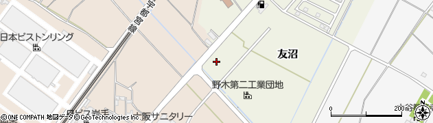栃木県下都賀郡野木町友沼6744周辺の地図