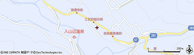 長野県松本市入山辺4764周辺の地図