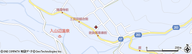 長野県松本市入山辺4756周辺の地図
