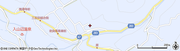 長野県松本市入山辺4713周辺の地図