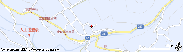 長野県松本市入山辺4657周辺の地図