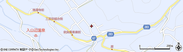 長野県松本市入山辺4722周辺の地図