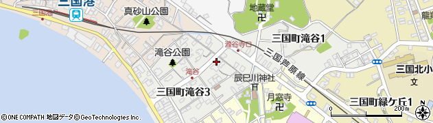 福井県坂井市三国町滝谷2丁目周辺の地図