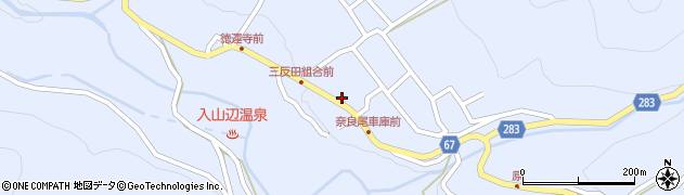 長野県松本市入山辺4758-2周辺の地図