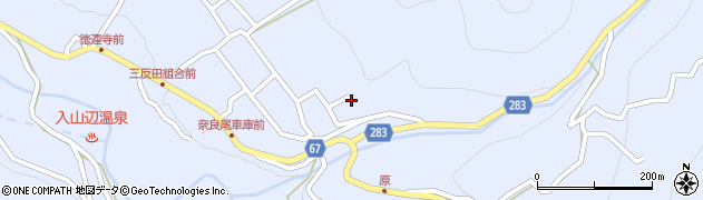 長野県松本市入山辺4715周辺の地図