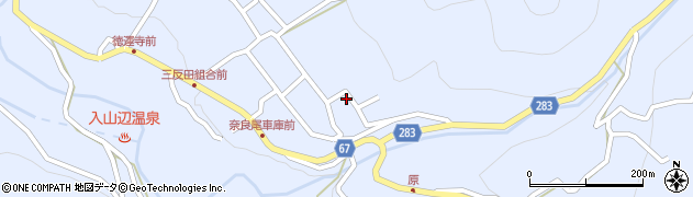 長野県松本市入山辺4721周辺の地図