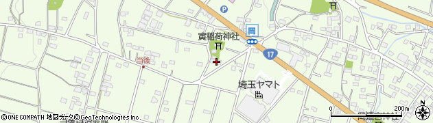 埼玉県深谷市岡1687周辺の地図
