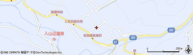 長野県松本市入山辺4792周辺の地図