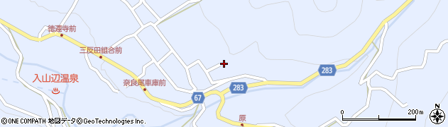 長野県松本市入山辺4714周辺の地図