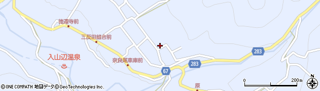 長野県松本市入山辺4653周辺の地図