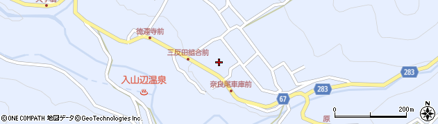 長野県松本市入山辺4753周辺の地図