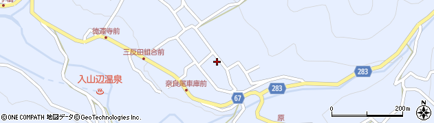 長野県松本市入山辺4732周辺の地図