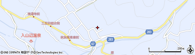 長野県松本市入山辺4656周辺の地図