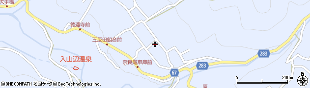 長野県松本市入山辺4733周辺の地図