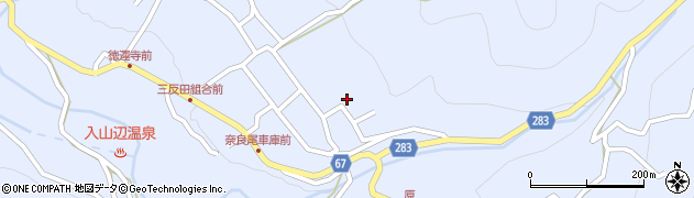 長野県松本市入山辺4659周辺の地図