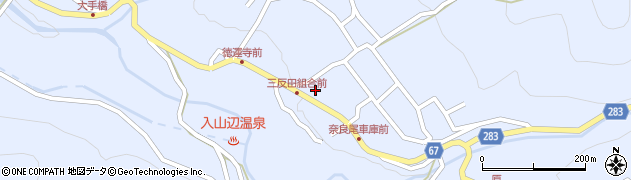 長野県松本市入山辺4763周辺の地図