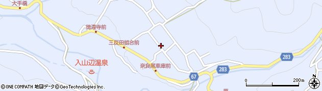 長野県松本市入山辺4736周辺の地図