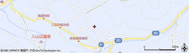 長野県松本市入山辺4651周辺の地図