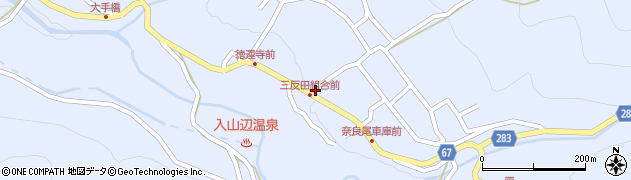 長野県松本市入山辺4765周辺の地図