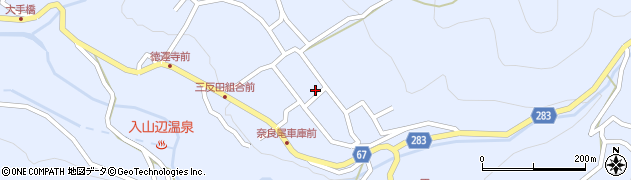 長野県松本市入山辺4734周辺の地図