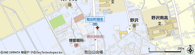 メガネのイタガキ　佐久野沢店周辺の地図