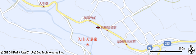 長野県松本市入山辺4445周辺の地図