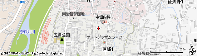 三井のリフォーム松本店周辺の地図