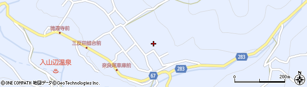 長野県松本市入山辺4654周辺の地図
