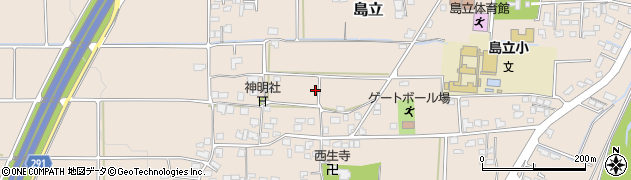 長野県松本市島立（北栗）周辺の地図