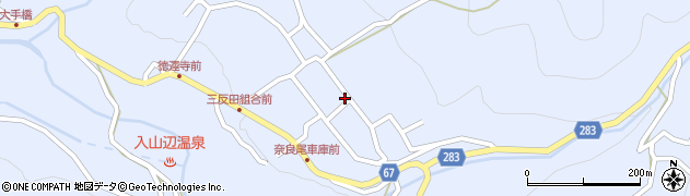 長野県松本市入山辺4647周辺の地図