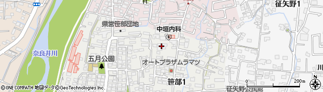 三井ホーム・甲信アルプスホーム株式会社　本社周辺の地図