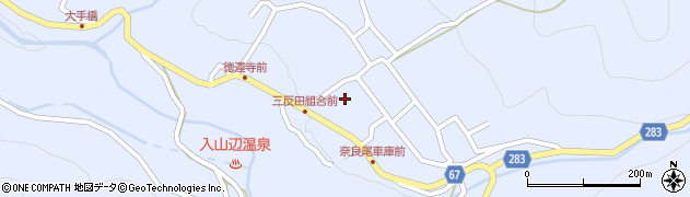 長野県松本市入山辺4748周辺の地図