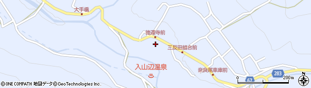 長野県松本市入山辺4441周辺の地図