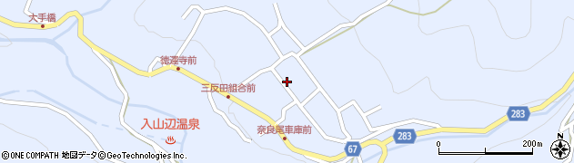 長野県松本市入山辺4738周辺の地図