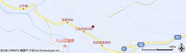 長野県松本市入山辺4749周辺の地図