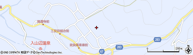 長野県松本市入山辺4662周辺の地図