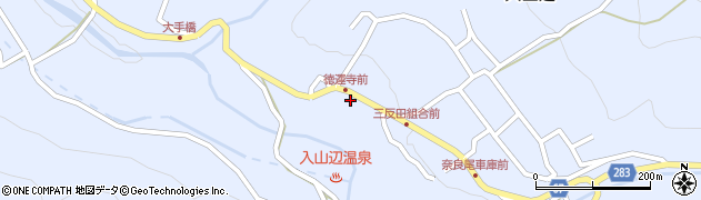 長野県松本市入山辺4442周辺の地図