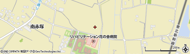 栃木県下都賀郡野木町南赤塚周辺の地図
