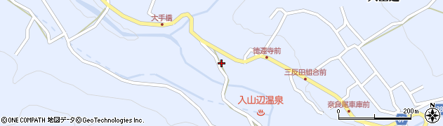 長野県松本市入山辺4408周辺の地図