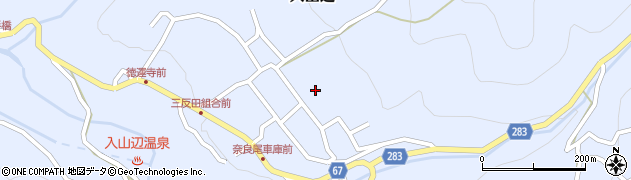 長野県松本市入山辺4663周辺の地図