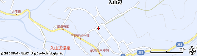 長野県松本市入山辺4740周辺の地図