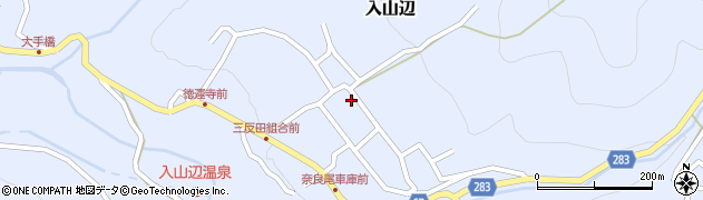 長野県松本市入山辺4644周辺の地図