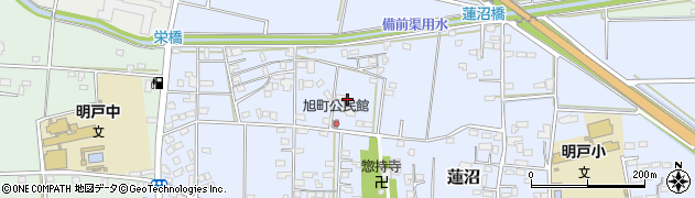 埼玉県深谷市蓮沼周辺の地図