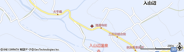 長野県松本市入山辺4429周辺の地図