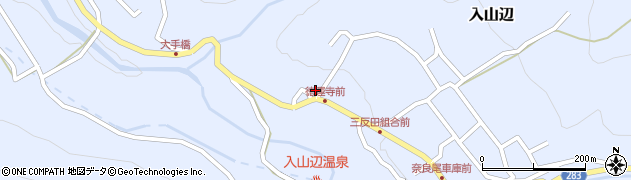長野県松本市入山辺4437周辺の地図