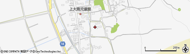 茨城県つくば市上大島918周辺の地図