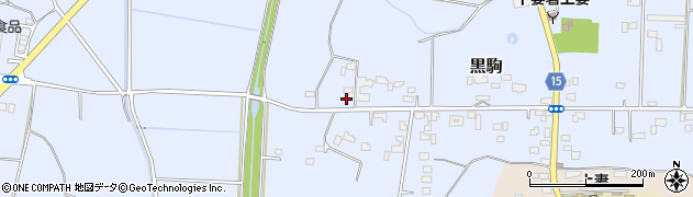 茨城県下妻市黒駒957周辺の地図